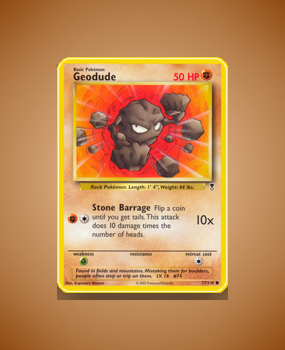 Collector’s Guide: Geodude (Legendary Collection #77)