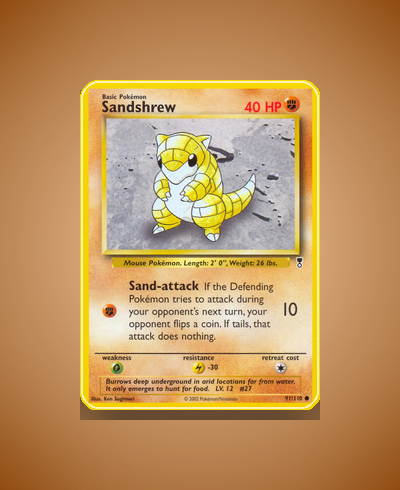 Collector’s Guide: Sandshrew (Legendary Collection #91)