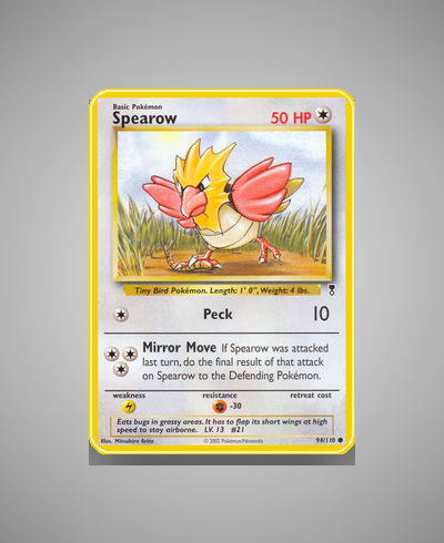 Collector’s Guide: Spearow (Legendary Collection #94)
