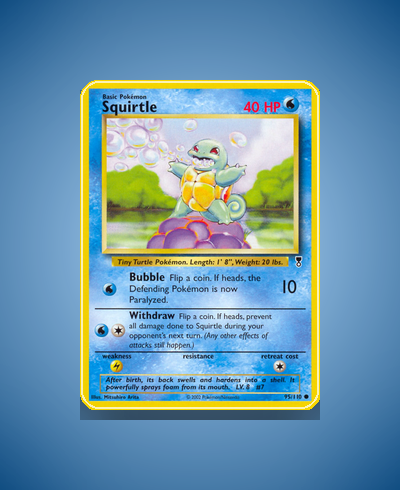 Collector’s Guide: Squirtle (Legendary Collection #95)