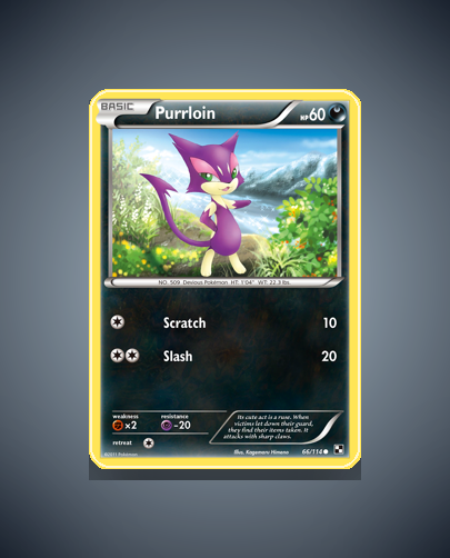 Collector’s Guide: Purrloin (Black White #66)