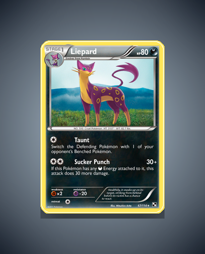 Collector’s Guide: Liepard (Black White #67)