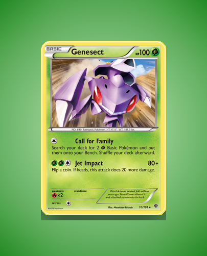 Collector’s Guide: Genesect (Plasma Blast #10)