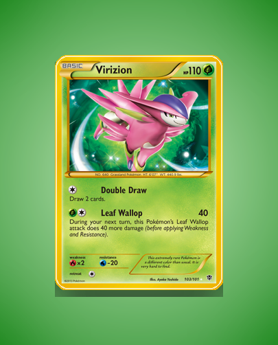 Collector’s Guide: Virizion (Plasma Blast #103)