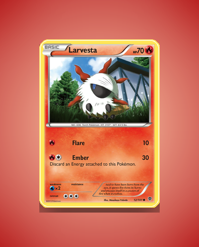 Collector’s Guide: Larvesta (Plasma Blast #12)