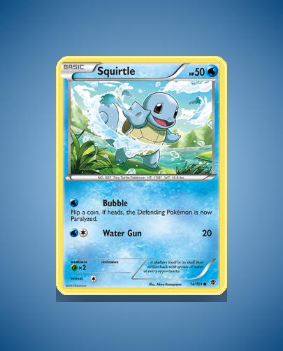 Collector’s Guide: Squirtle (Plasma Blast #14)