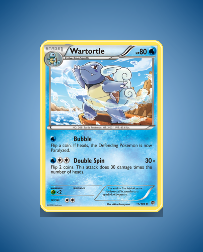 Collector’s Guide: Wartortle (Plasma Blast #15)