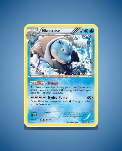 Collector’s Guide: Blastoise (Plasma Blast #16)