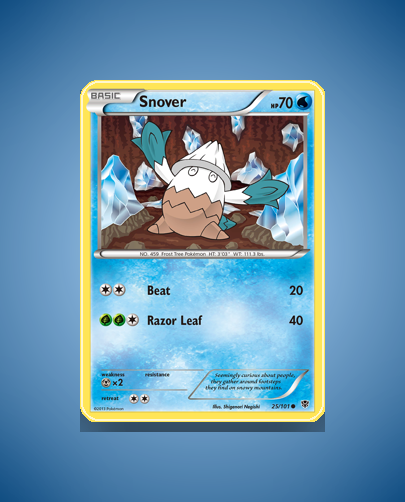 Collector’s Guide: Snover (Plasma Blast #25)