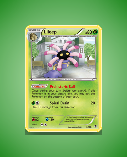 Collector’s Guide: Lileep (Plasma Blast #3)