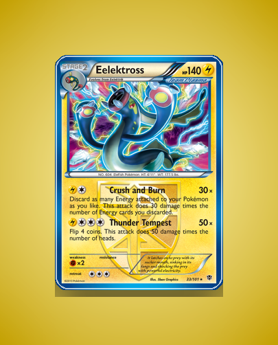Collector’s Guide: Eelektross (Plasma Blast #33)