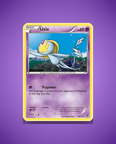 Collector’s Guide: Uxie (Plasma Blast #36)