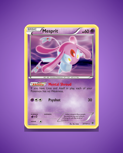 Collector’s Guide: Mesprit (Plasma Blast #37)