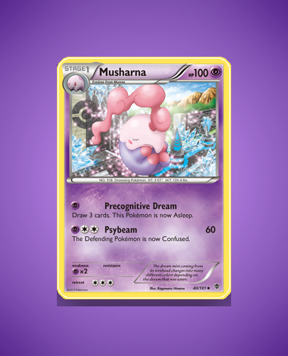 Collector’s Guide: Musharna (Plasma Blast #40)