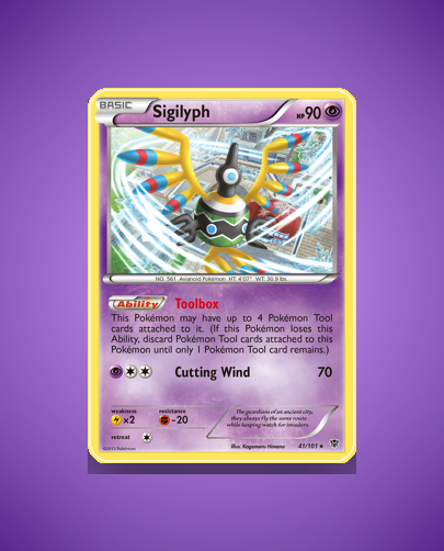 Collector’s Guide: Sigilyph (Plasma Blast #41)