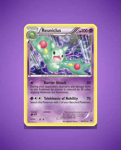 Collector’s Guide: Reuniclus (Plasma Blast #44)