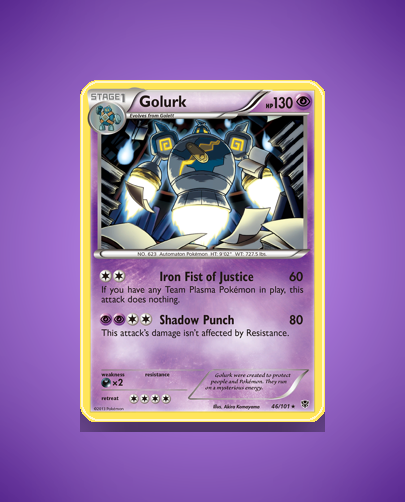 Collector’s Guide: Golurk (Plasma Blast #46)