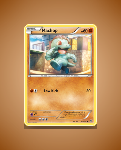 Collector’s Guide: Machop (Plasma Blast #47)