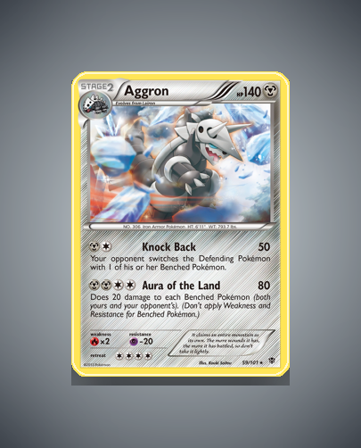 Collector’s Guide: Aggron (Plasma Blast #59)