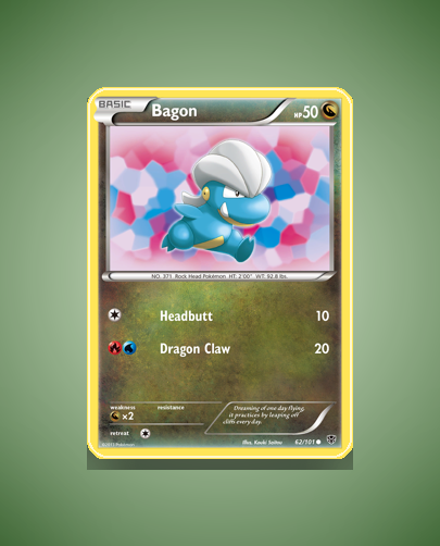 Collector’s Guide: Bagon (Plasma Blast #62)