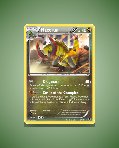 Collector’s Guide: Haxorus (Plasma Blast #69)