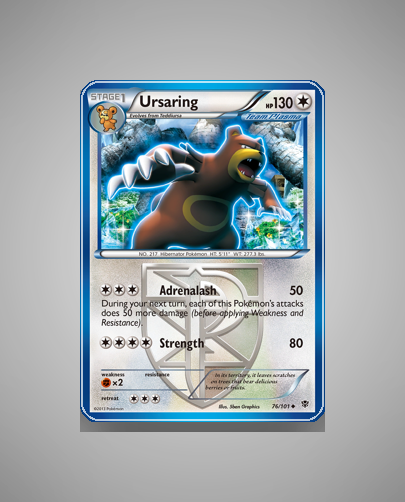 Collector’s Guide: Ursaring (Plasma Blast #76)