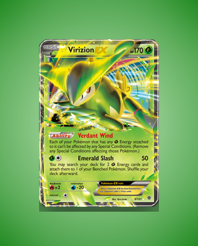 Collector’s Guide: Virizion-EX (Plasma Blast #9)