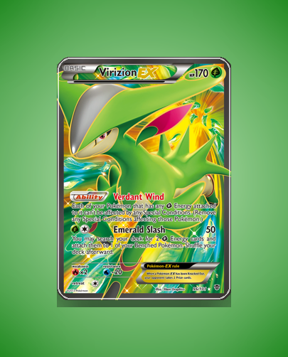 Collector’s Guide: Virizion-EX (Plasma Blast #96)