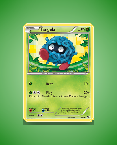 Collector’s Guide: Tangela (Legendary Treasures #1)