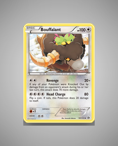 Collector’s Guide: Bouffalant (Legendary Treasures #107)