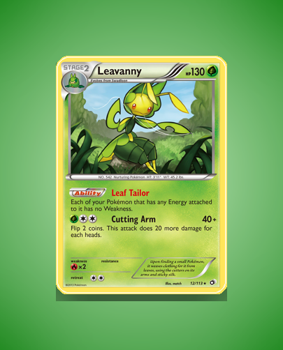 Collector’s Guide: Leavanny (Legendary Treasures #12)