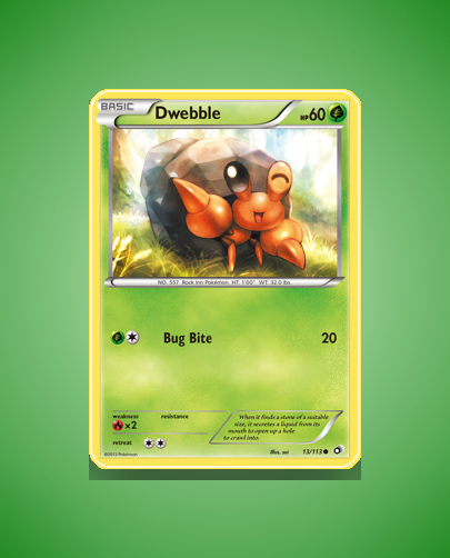 Collector’s Guide: Dwebble (Legendary Treasures #13)