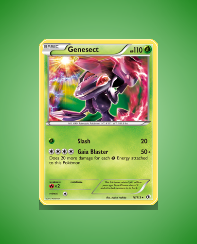 Collector’s Guide: Genesect (Legendary Treasures #16)