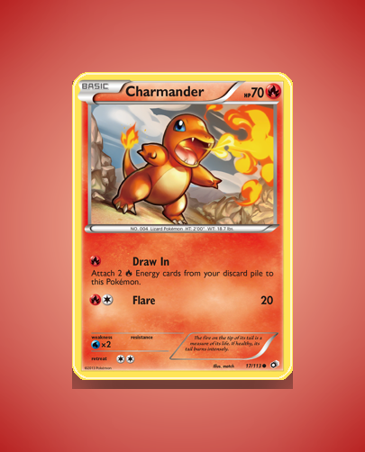 Collector’s Guide: Charmander (Legendary Treasures #17)