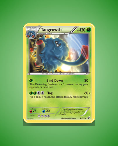 Collector’s Guide: Tangrowth (Legendary Treasures #2)