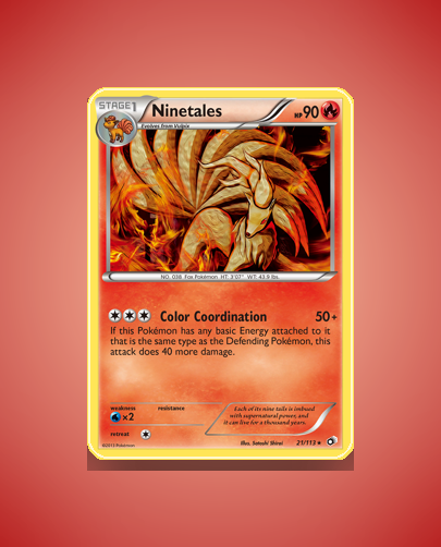 Collector’s Guide: Ninetales (Legendary Treasures #21)