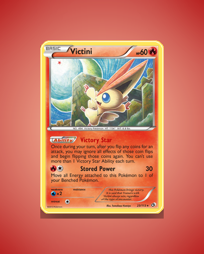 Collector’s Guide: Victini (Legendary Treasures #23)