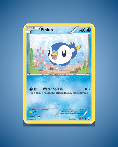 Collector’s Guide: Piplup (Legendary Treasures #33)