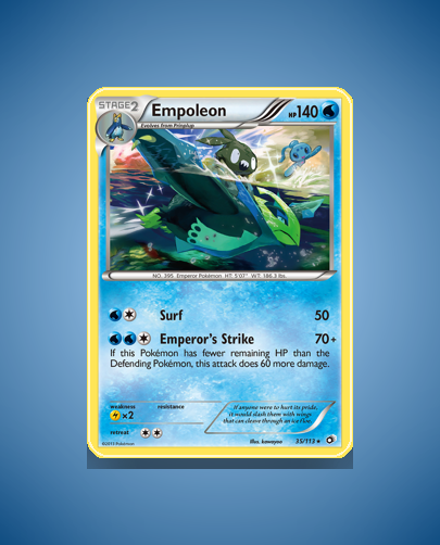 Collector’s Guide: Empoleon (Legendary Treasures #35)
