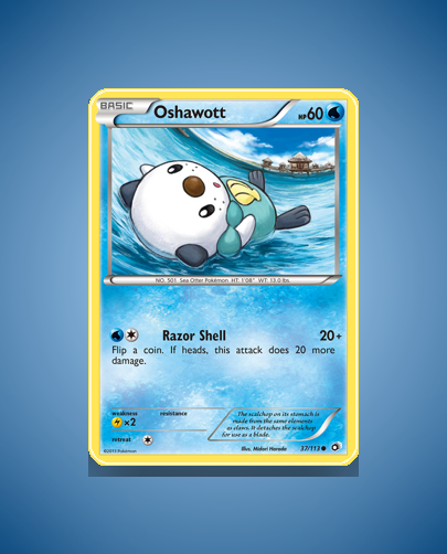 Collector’s Guide: Oshawott (Legendary Treasures #37)