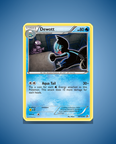 Collector’s Guide: Dewott (Legendary Treasures #38)