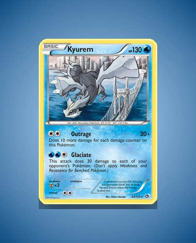 Collector’s Guide: Kyurem (Legendary Treasures #43)
