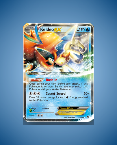 Collector’s Guide: Keldeo-EX (Legendary Treasures #45)