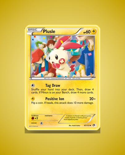 Collector’s Guide: Plusle (Legendary Treasures #47)