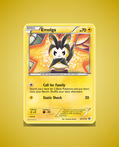Collector’s Guide: Emolga (Legendary Treasures #49)