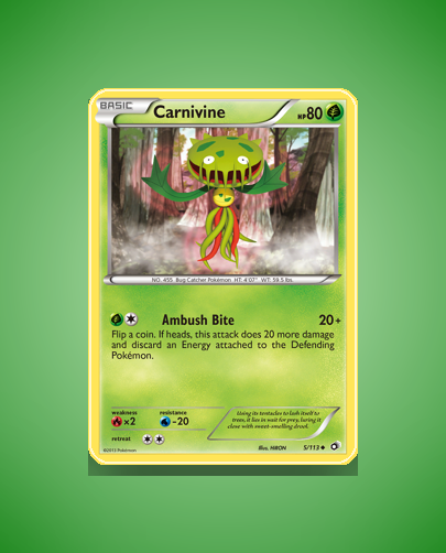 Collector’s Guide: Carnivine (Legendary Treasures #5)