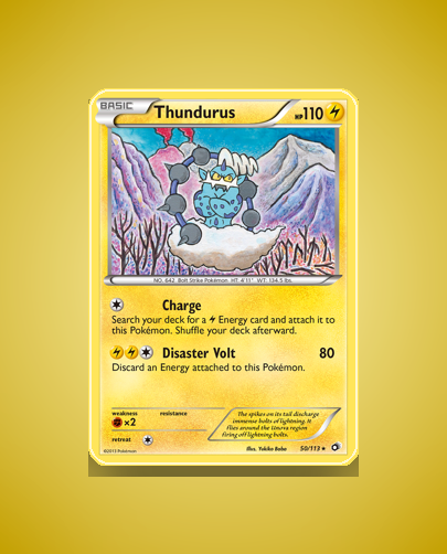 Collector’s Guide: Thundurus (Legendary Treasures #50)