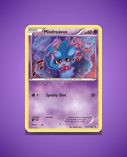 Collector’s Guide: Misdreavus (Legendary Treasures #57)
