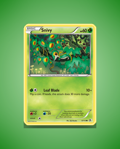 Collector’s Guide: Snivy (Legendary Treasures #6)