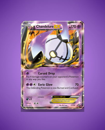 Collector’s Guide: Chandelure-EX (Legendary Treasures #77)
